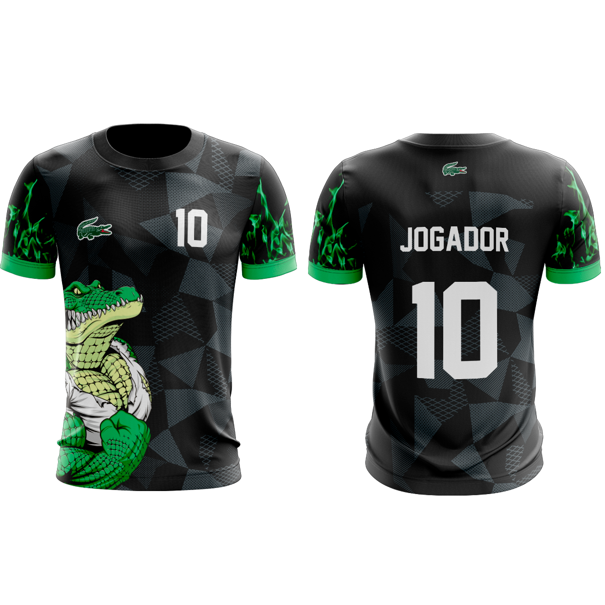 Camiseta Estampada Jacaré verde  Interclasse 