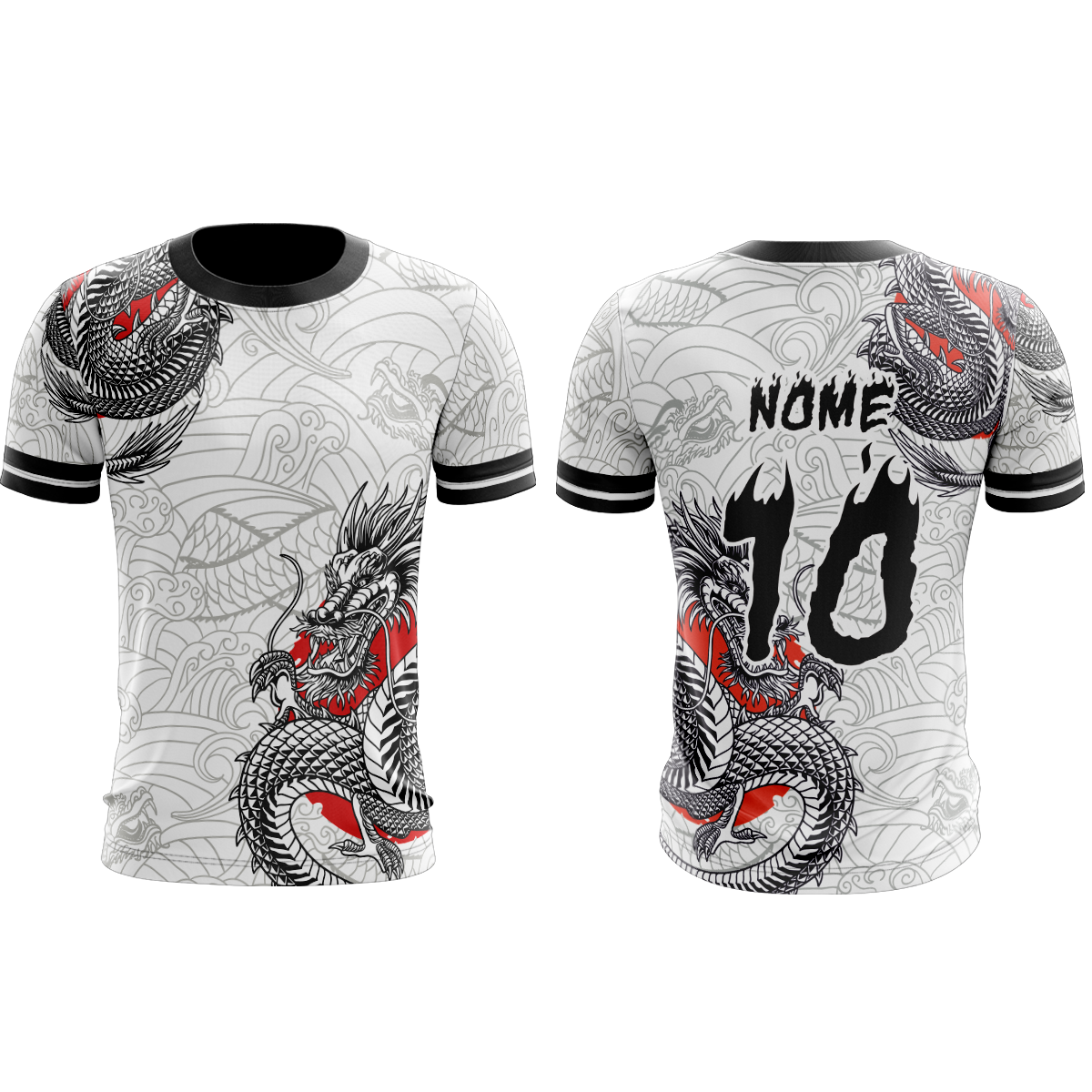 Camiseta Estampada Dragão chinês Interclasse 