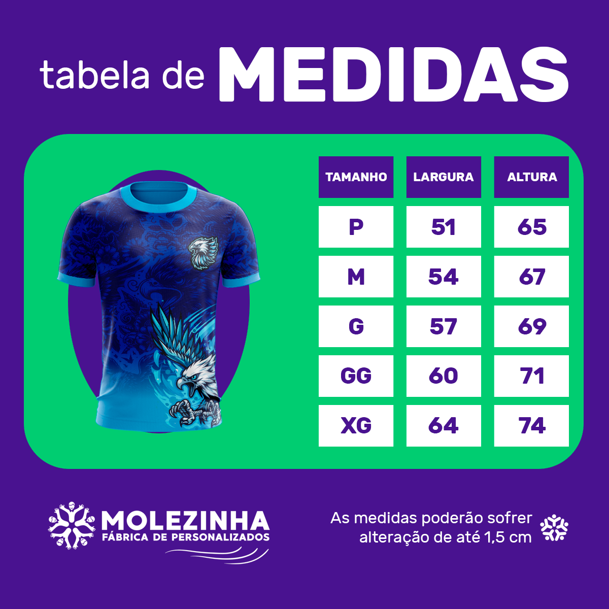 Camiseta Estampada com Águia Interclasse 