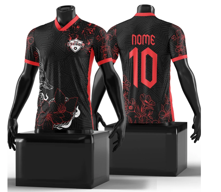 Camisa de Interclasse flower jtmod.11