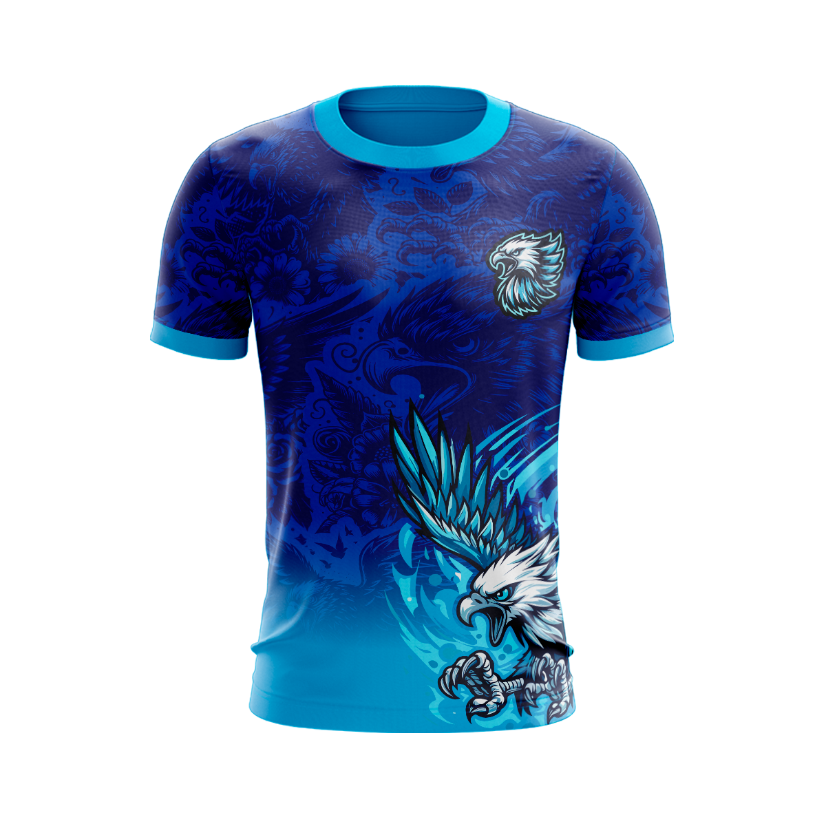 Camiseta Estampada com Águia Interclasse