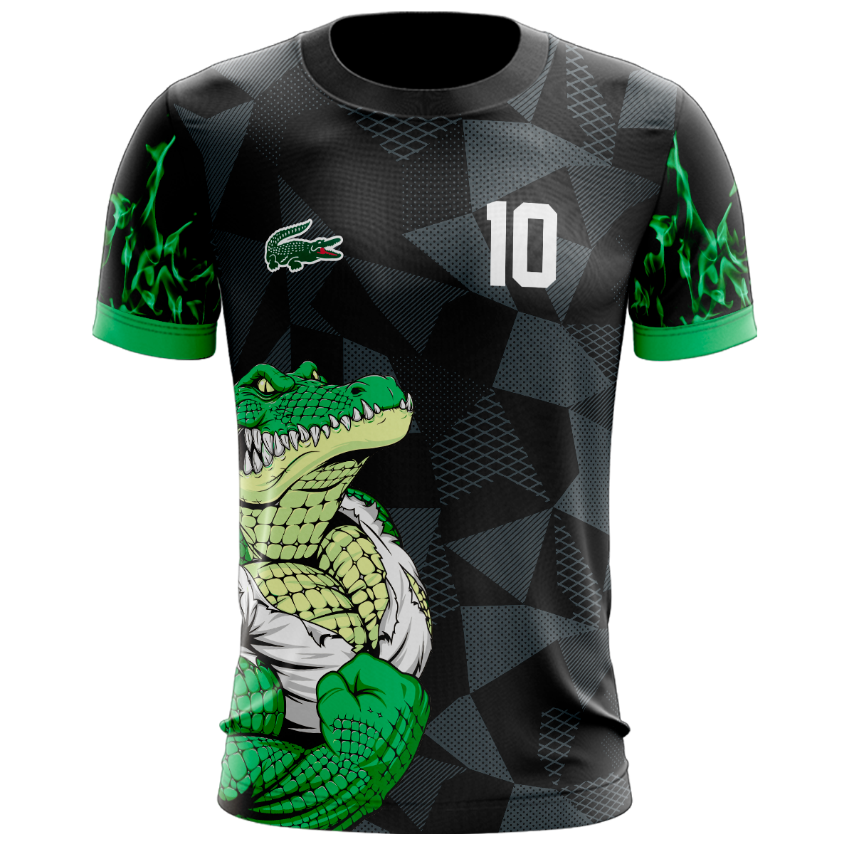 Camiseta Estampada Jacaré verde  Interclasse 