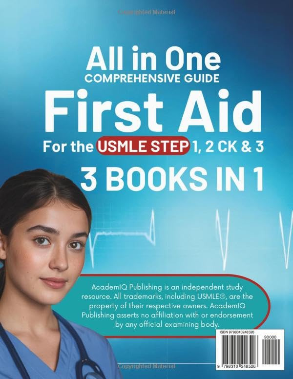 All in One Comprehensive Guide: First Aid for the USMLE Step 1, 2 CK & 3