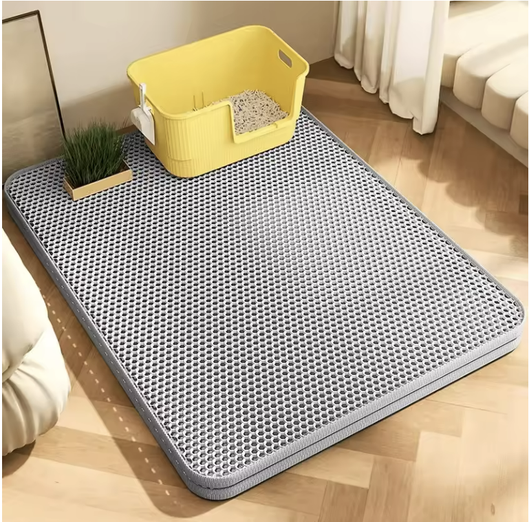 Double-layer Cat Litter Mat