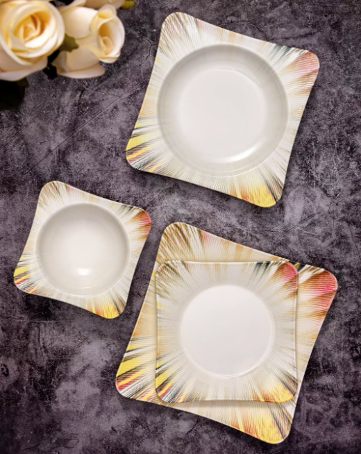 Square Dinnerware Set