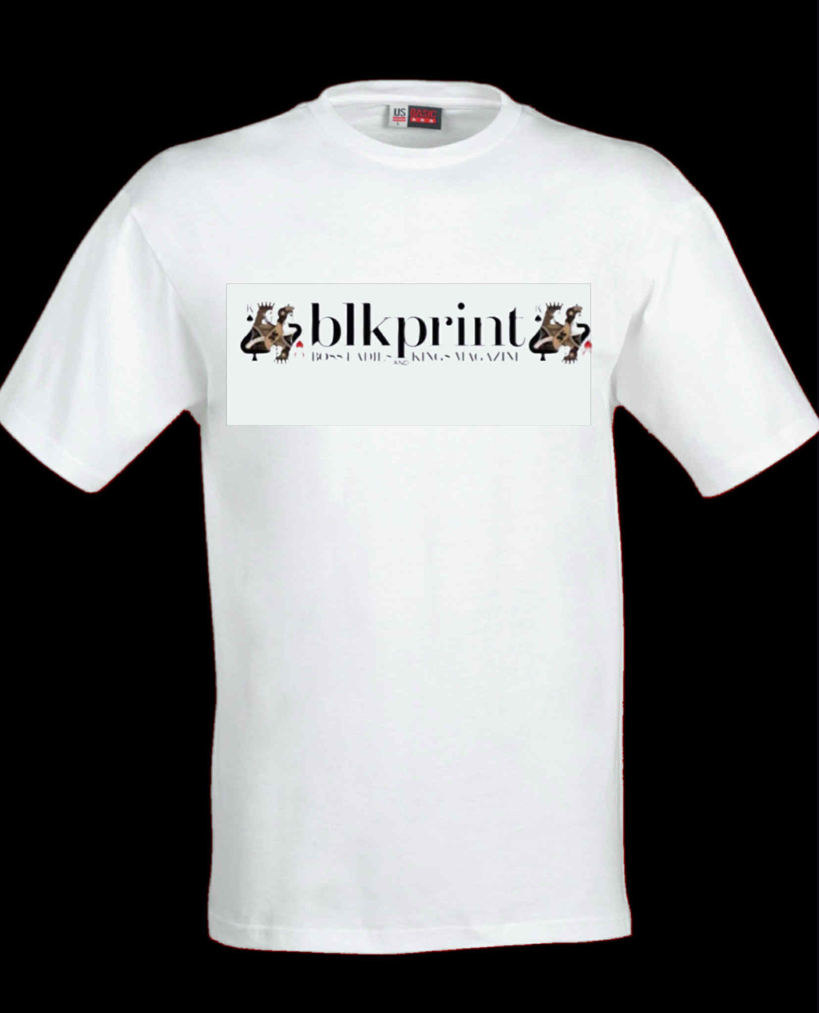 Blkprint White T-Shirt for MEN