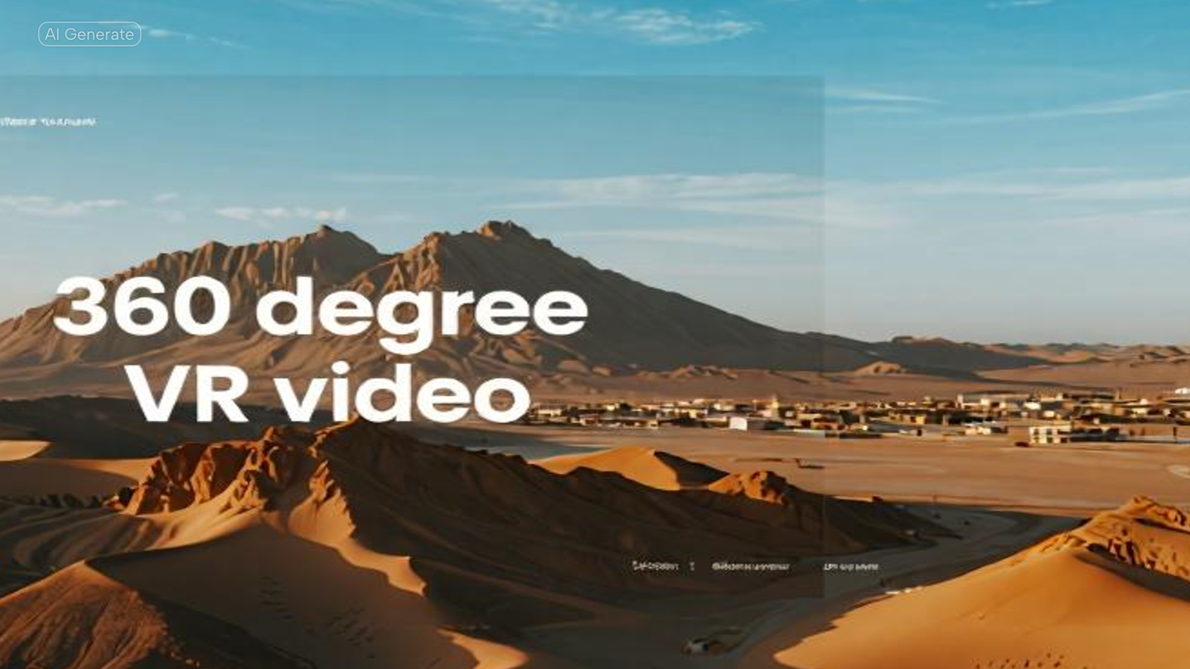 🎥 360° Video Shooting ⏱️ Duration: 1 hour 💰 Cost: 5,000 EGP