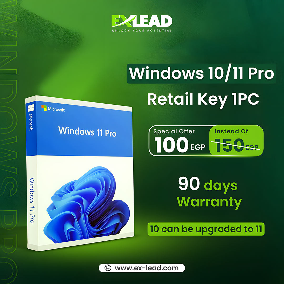 Windows 10/11 Pro Retail Key 1PC
