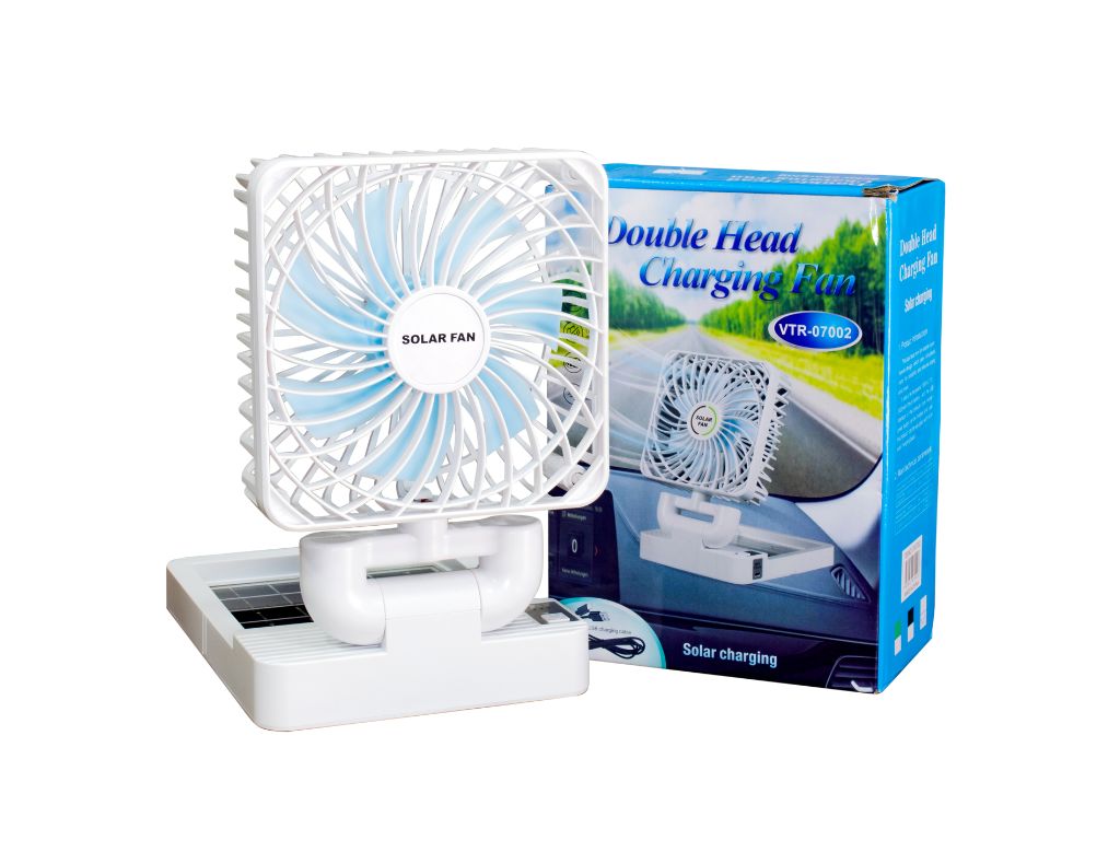 Ventilador solar portátil