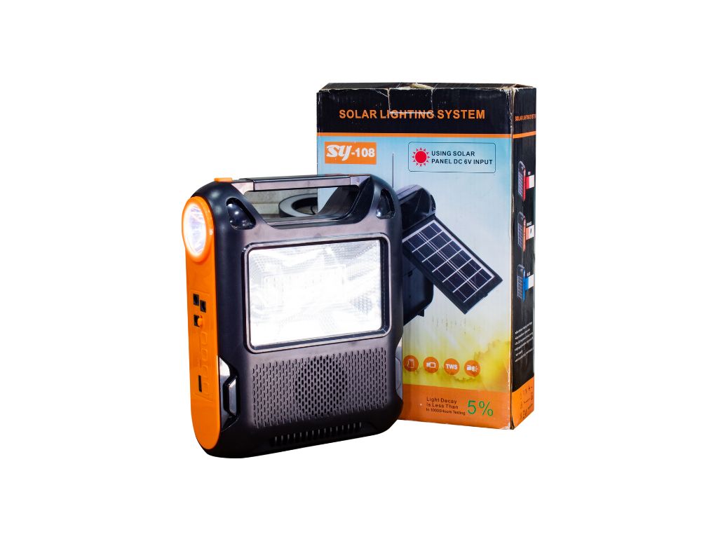 Rádio Portátil Solar