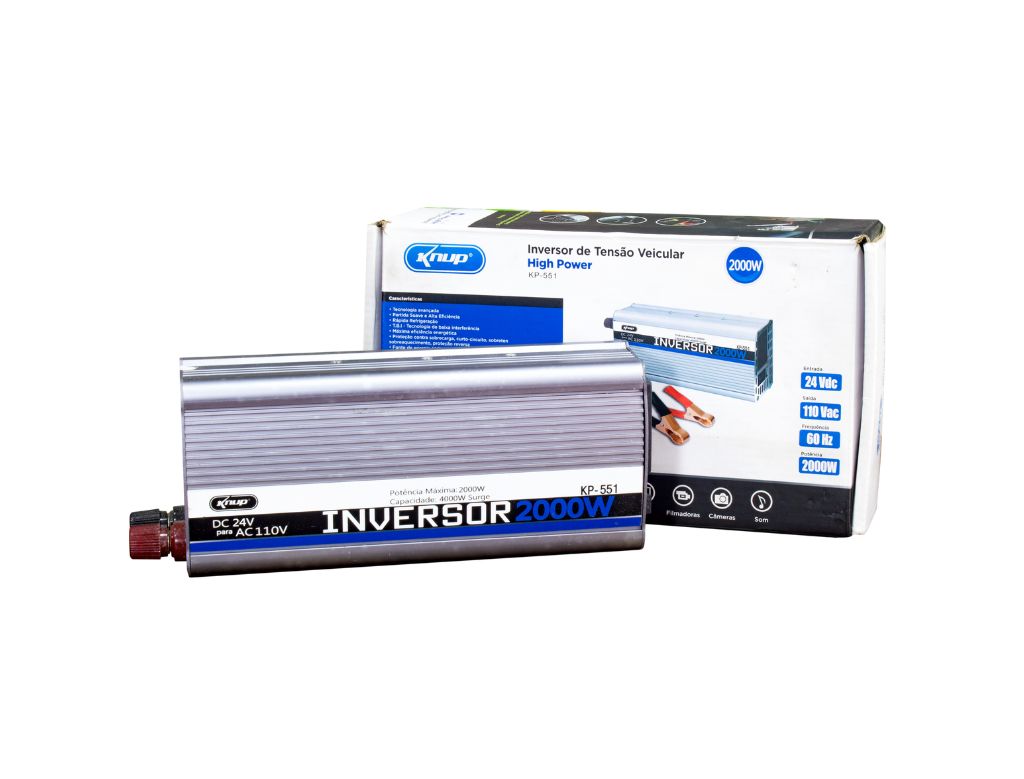 Inversor de Tensão Veicular 2000W