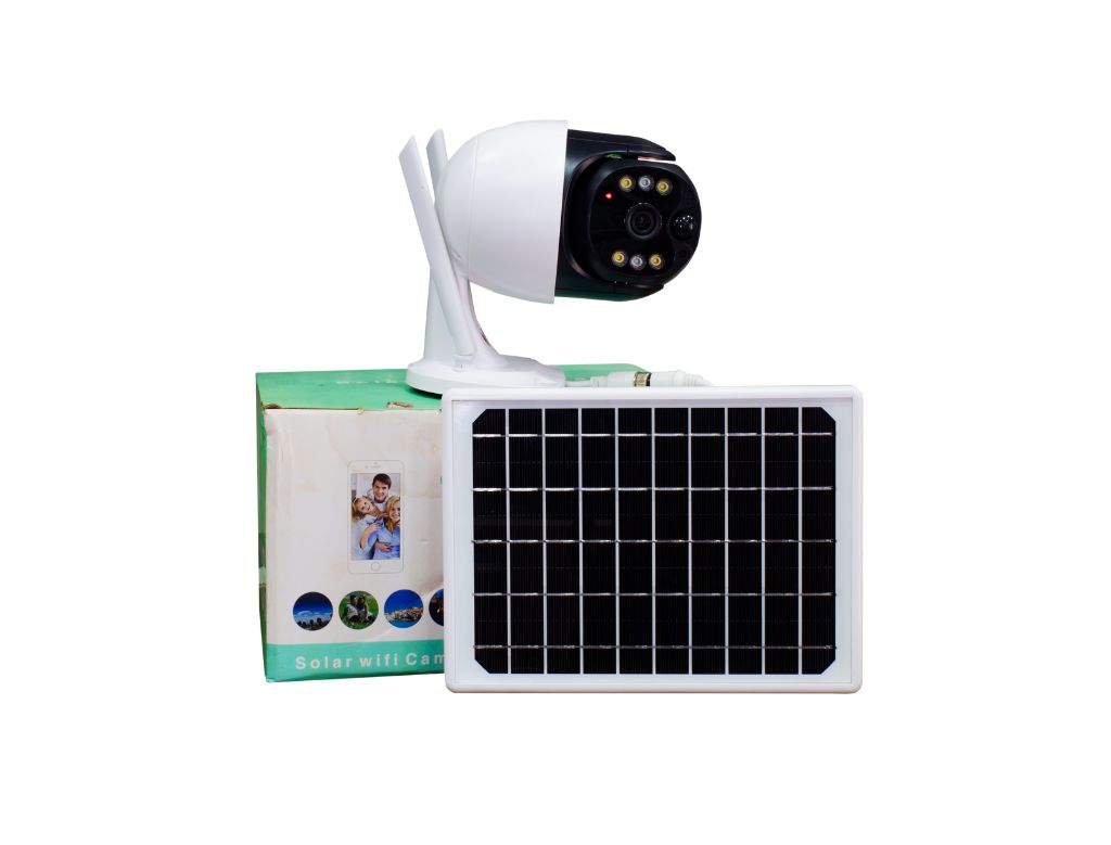 Câmera de Segurança a Energia Solar