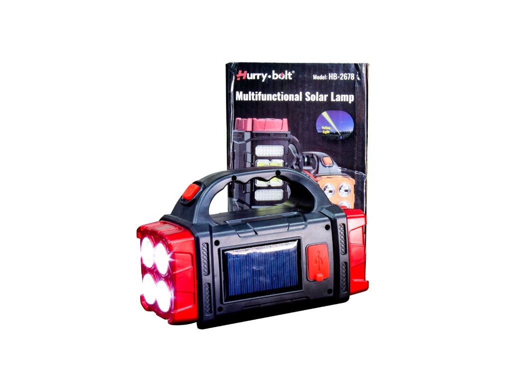 Lanterna Solar Multifuncional Hurry-bolt