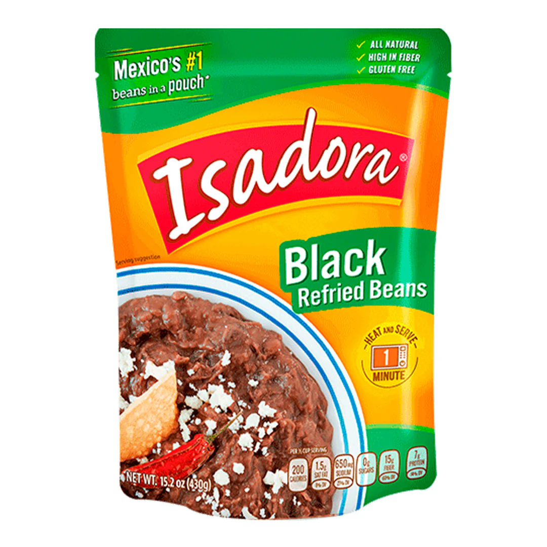 Isadora refritos negros