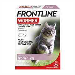 FRONTLINE WORMER Treatment for Cats - 2 Pack Low stock