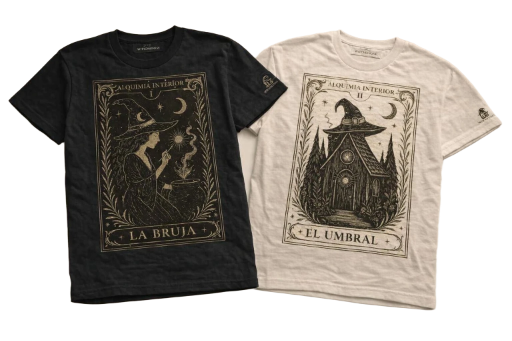 CAMISETAS CON MAGIA ILUSTRADA
