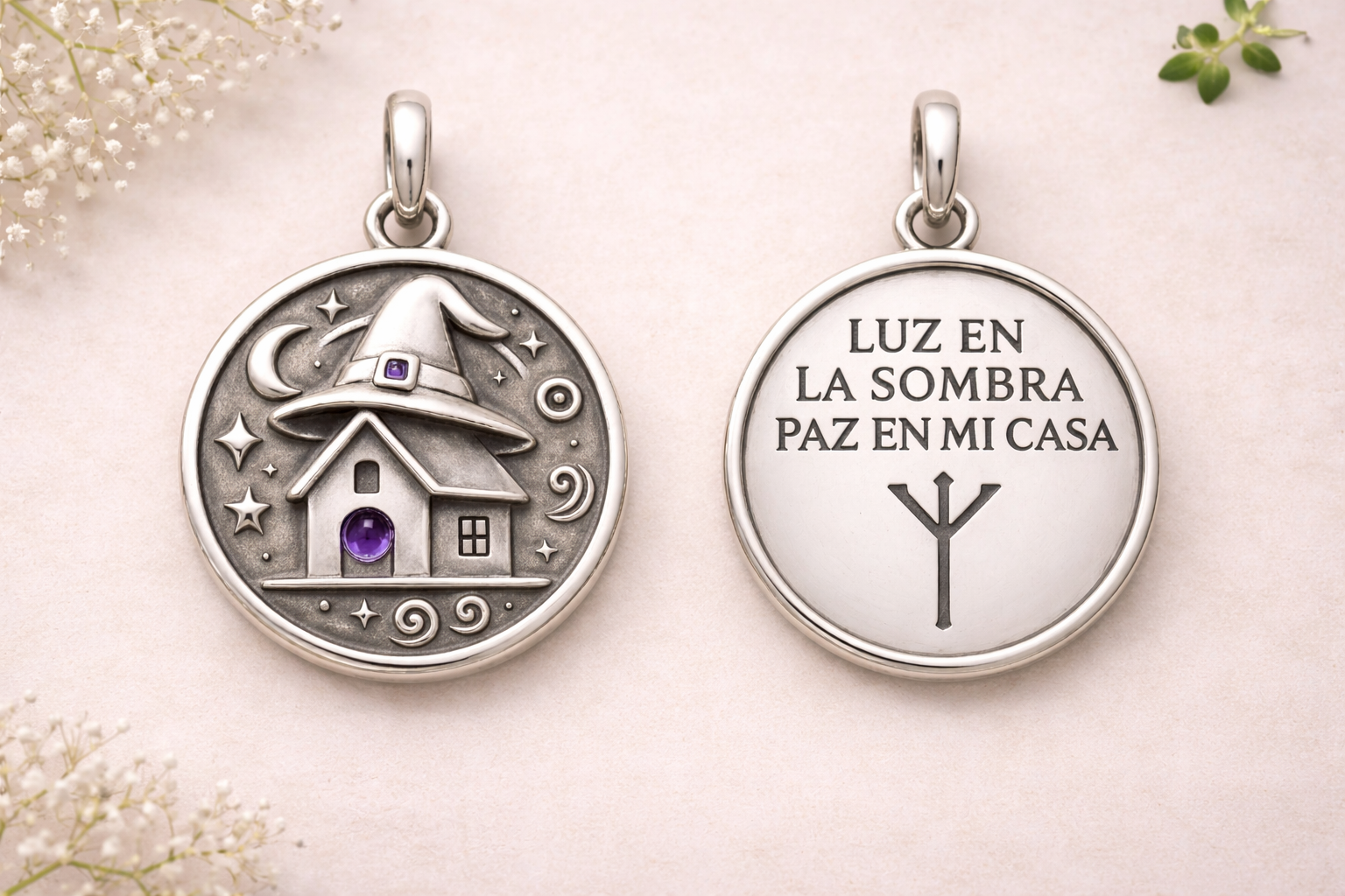 Medalla de Protección del Hogar Encantado