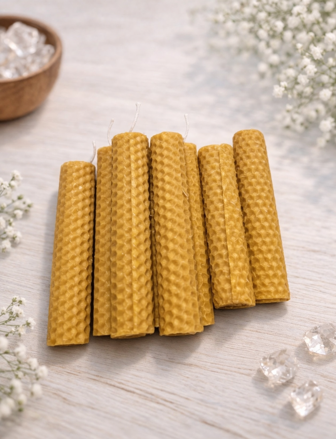 BeeLight – Velas de Panal 100% Artesanales / PACK 2 UNIDADES