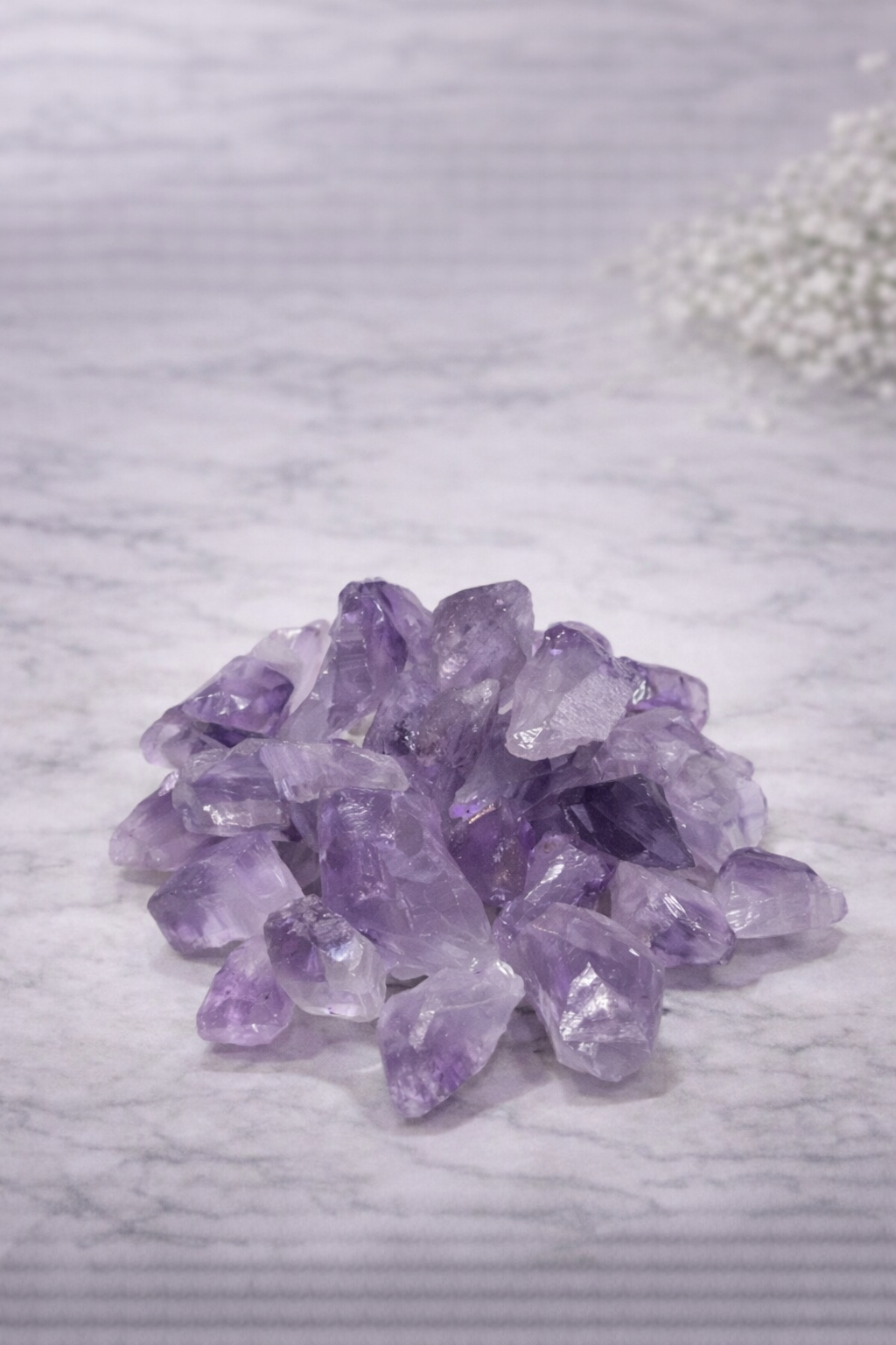 Puntas de Amatista Natural grandes, pack 3 piezas