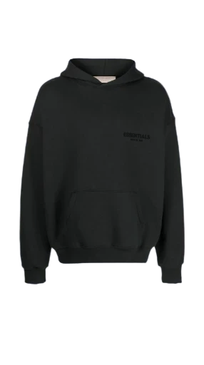 Sudadera con capucha negra