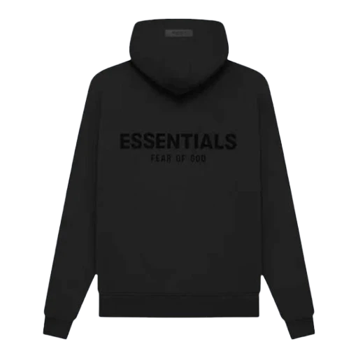 Sudadera con capucha negra