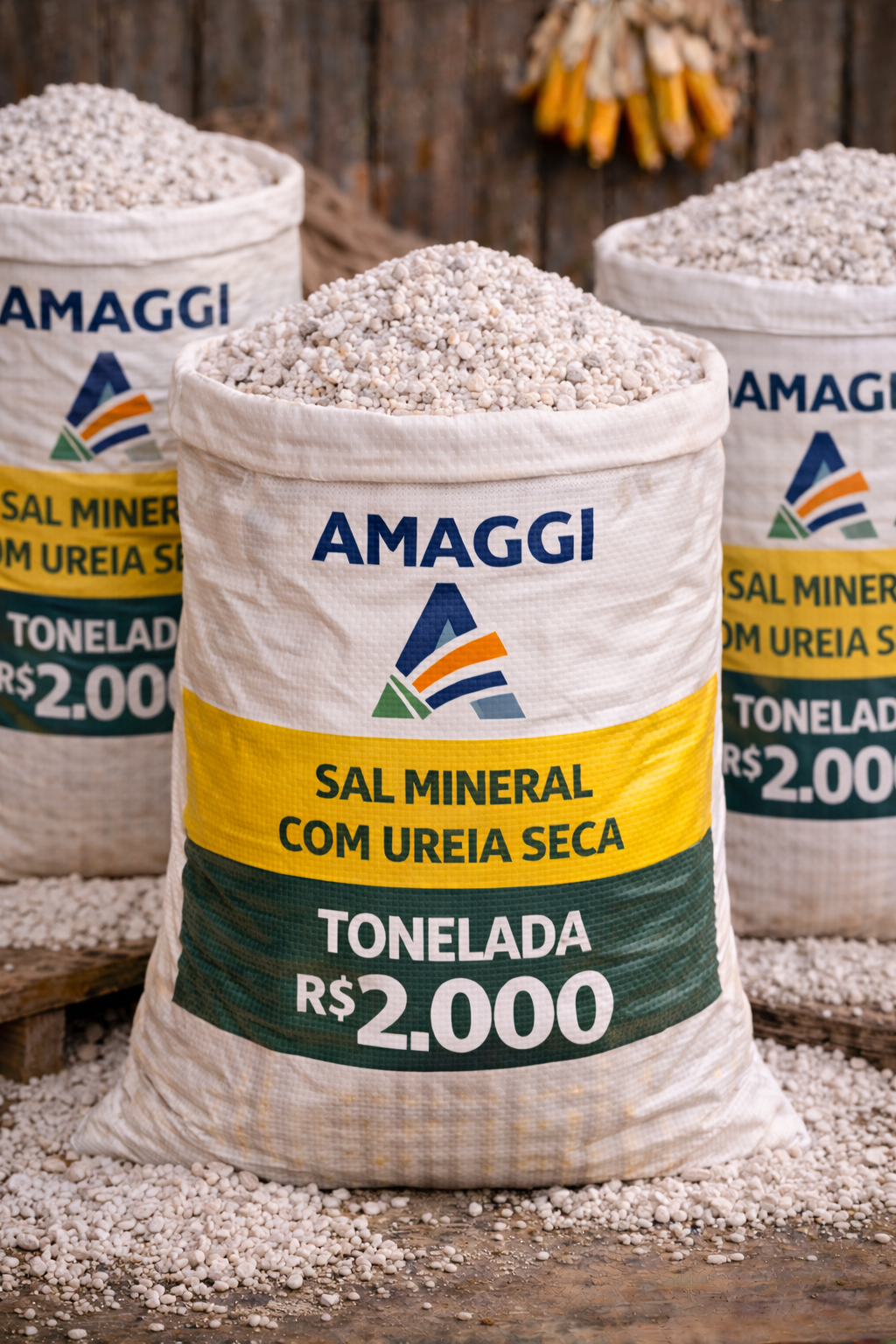 Sal Mineral com Ureia Seca