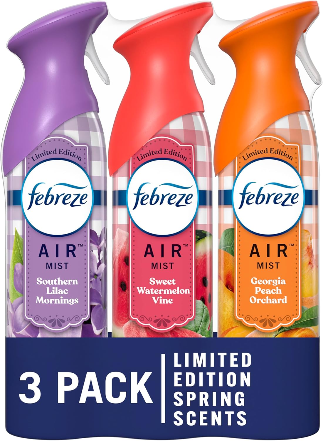 Febreze Air Mist Air Freshener Spray - 3 Pack