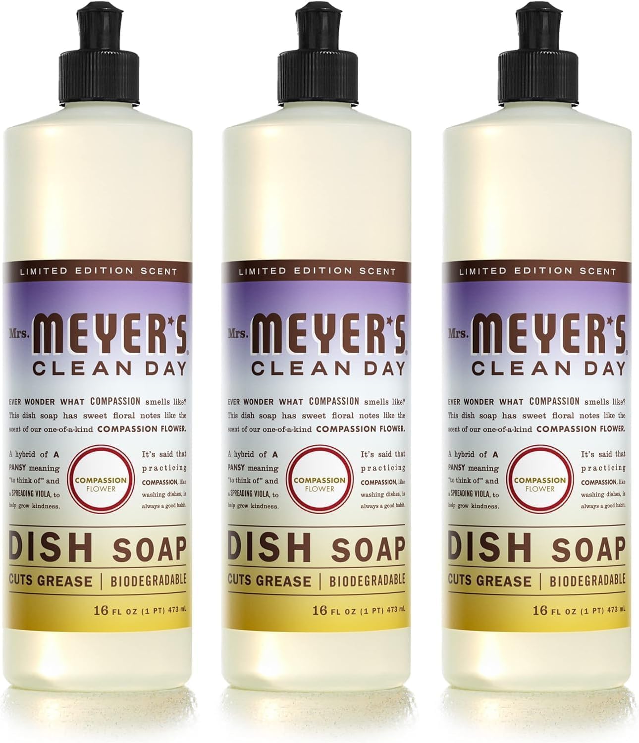Mrs. MEYER'S CLEAN DAY Liquid Dish Soap