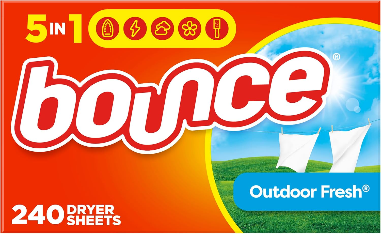 Bounce Dryer Sheets Laundry Fabric Softener