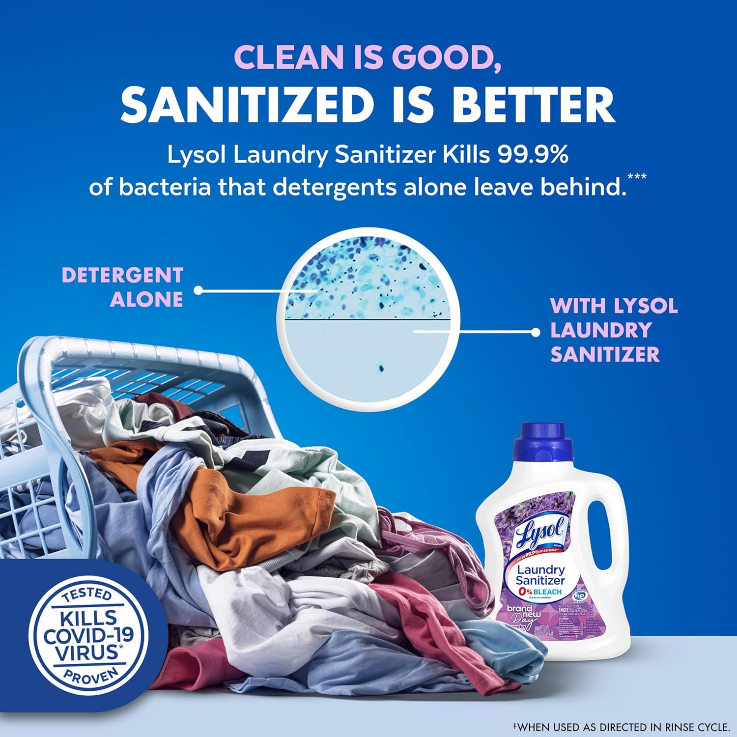 Lysol Disinfectant Laundry Sanitizer