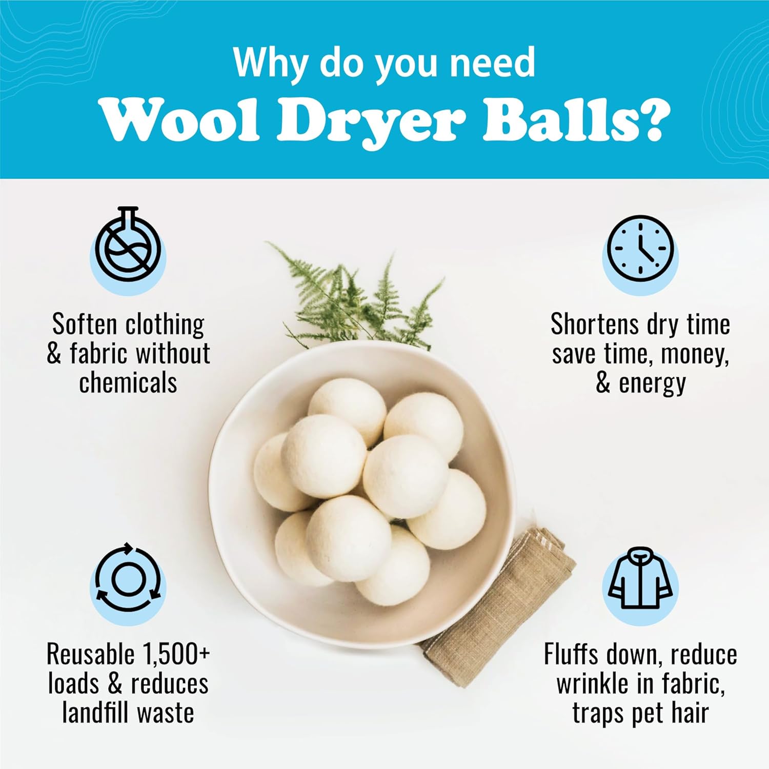 Smart Sheep Wool Dryer Balls