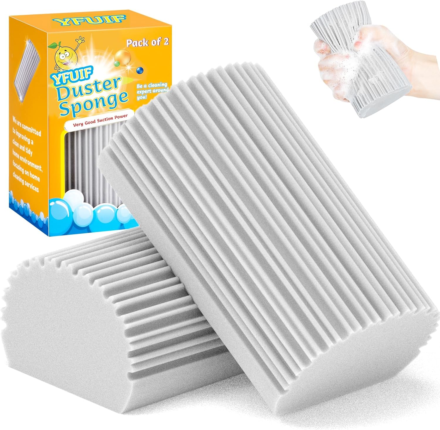 Damp Clean Duster Sponge