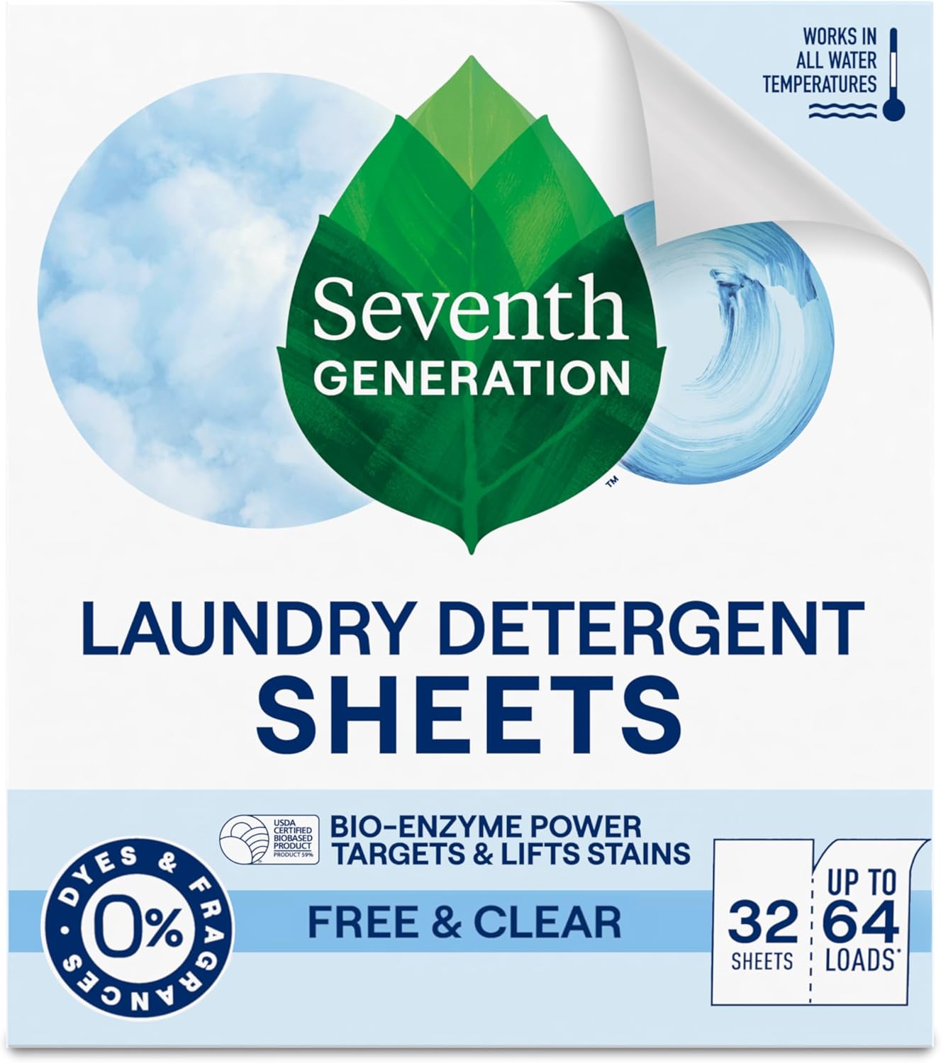 Seventh Generation Laundry Detergent Sheets