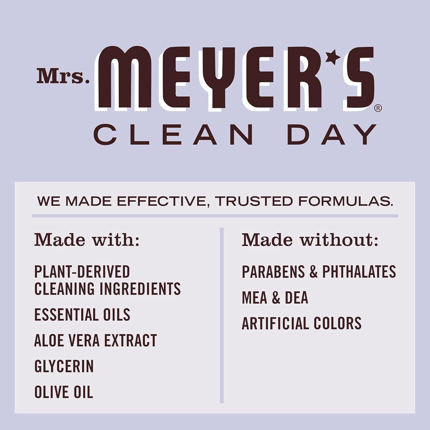 MRS. MEYER'S CLEAN DAY Liquid Hand Soap Refill