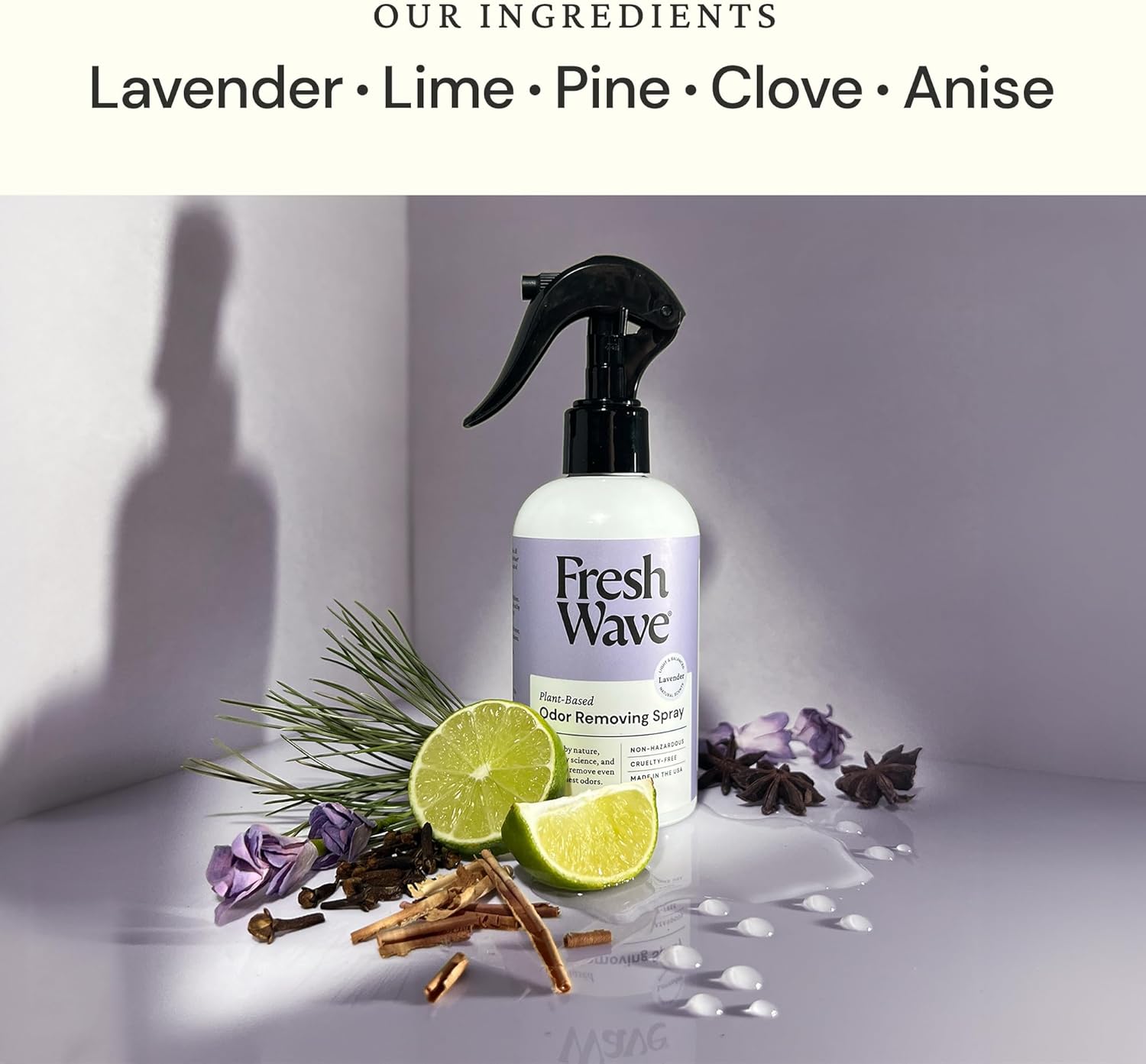 Fresh Wave Lavender Scent Odor Removing Spray
