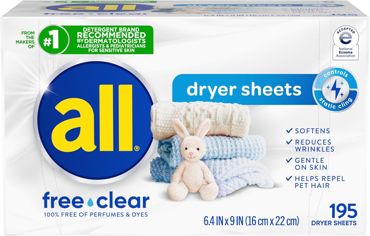 all Fabric Softener Dryer Sheets