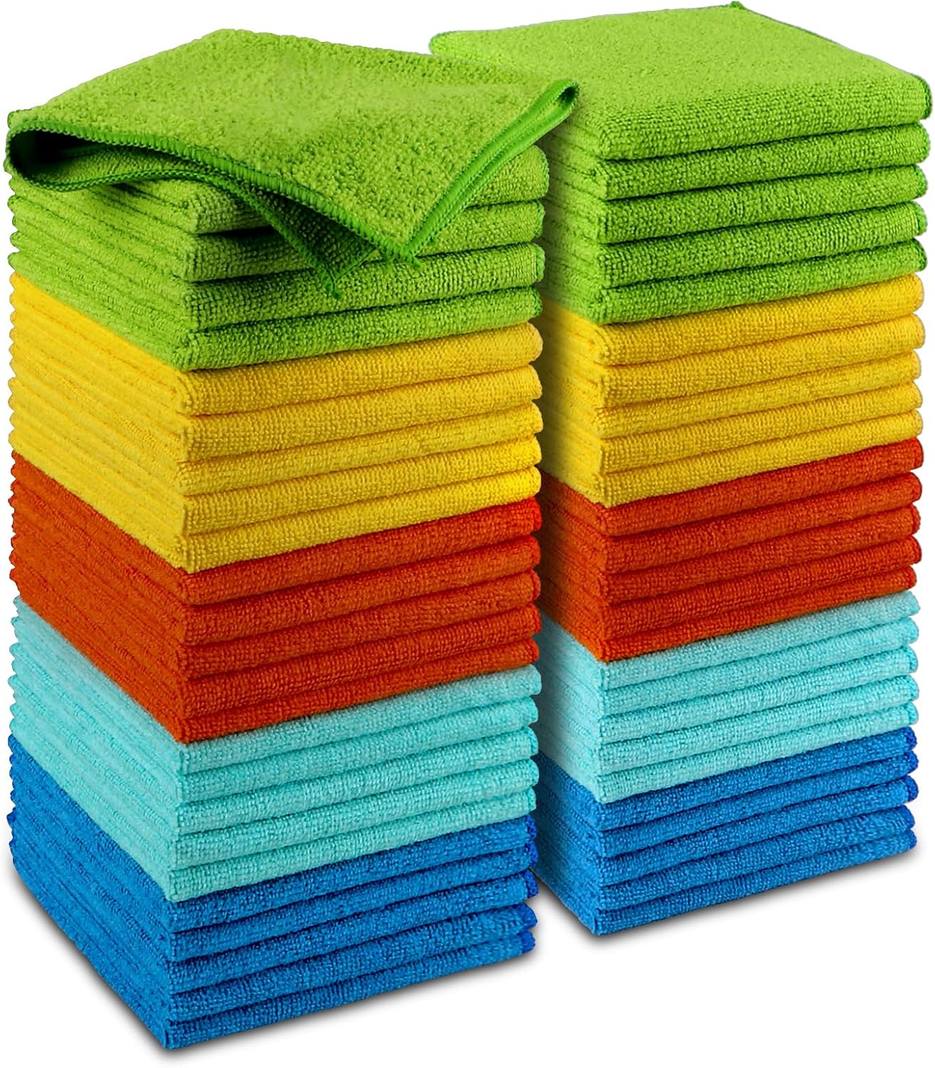 AIDEA Microfiber Cleaning Cloth, 50PK