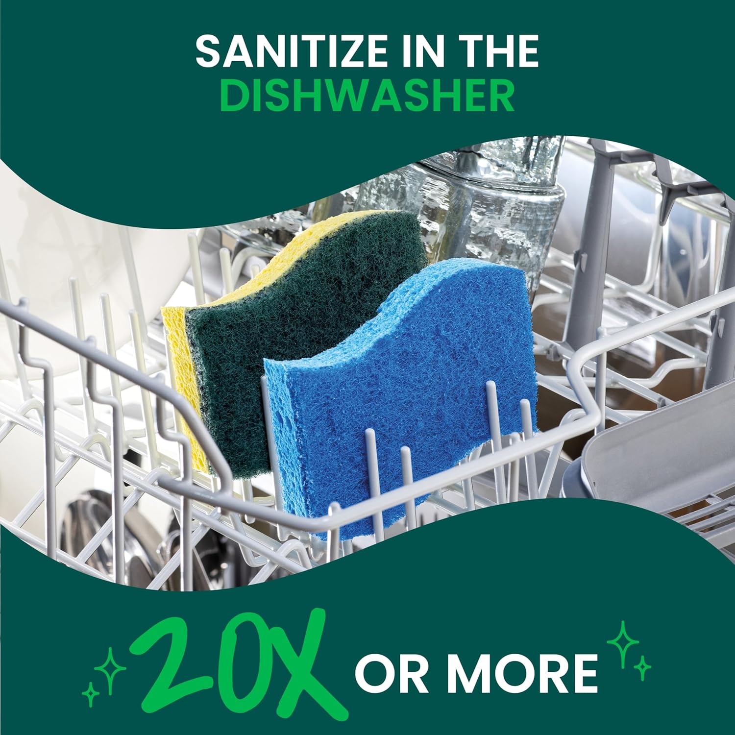 Scotch-Brite Zero Scratch Scrub Sponge