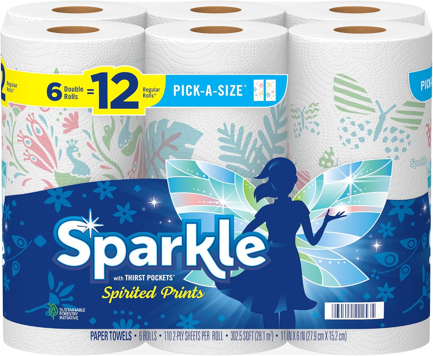 Sparkle Pick-A-Size Paper Towels