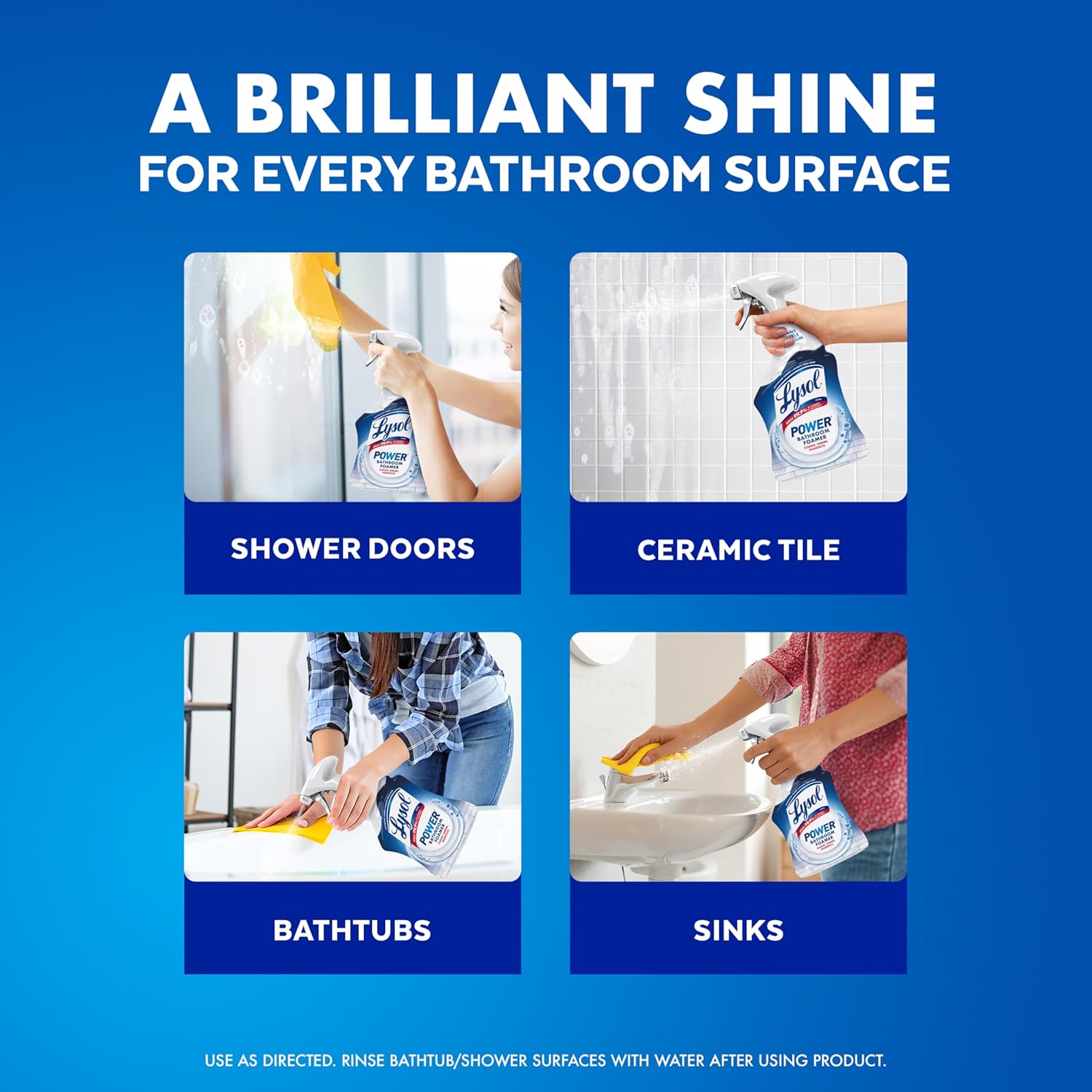Lysol Power Foaming Bathroom Cleaner