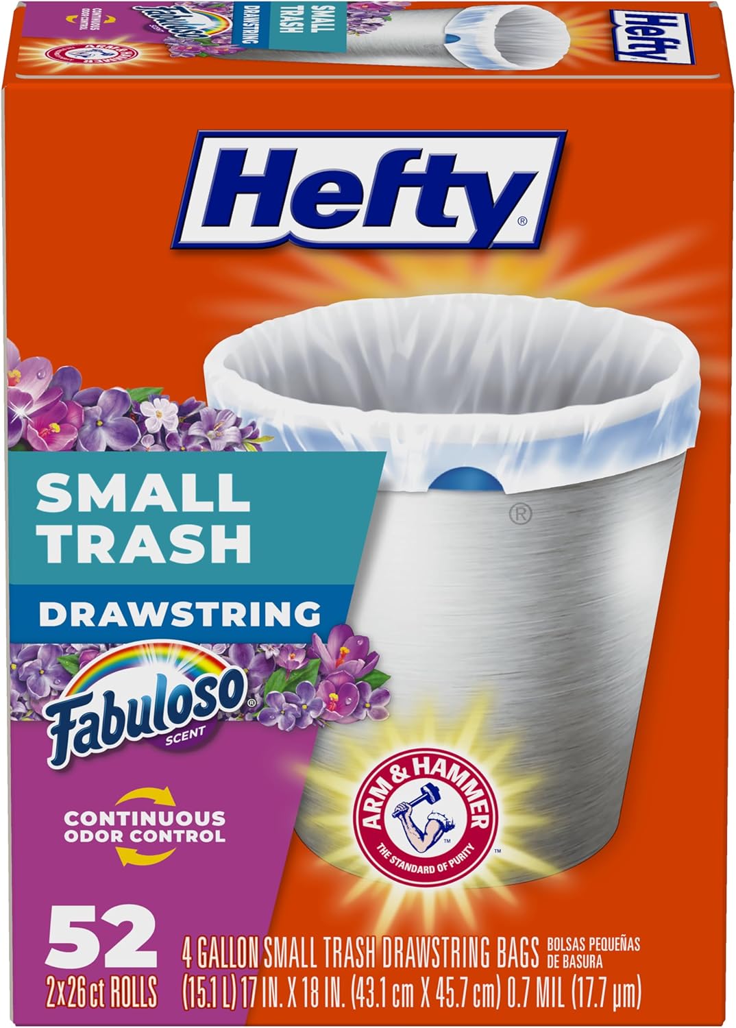 Hefty Small Trash Bags