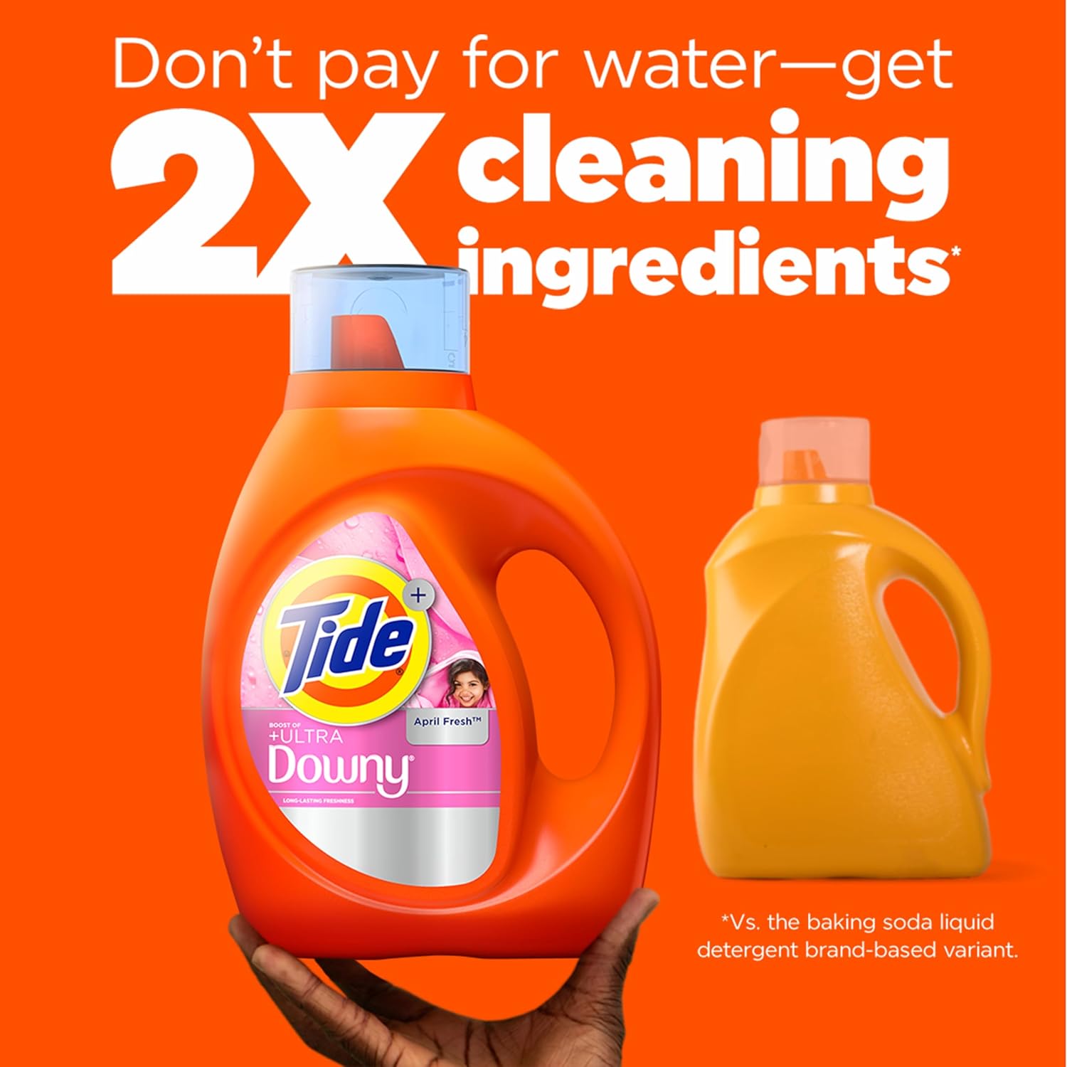 Tide Plus Boost of Ultra Downy Liquid Laundry Detergent