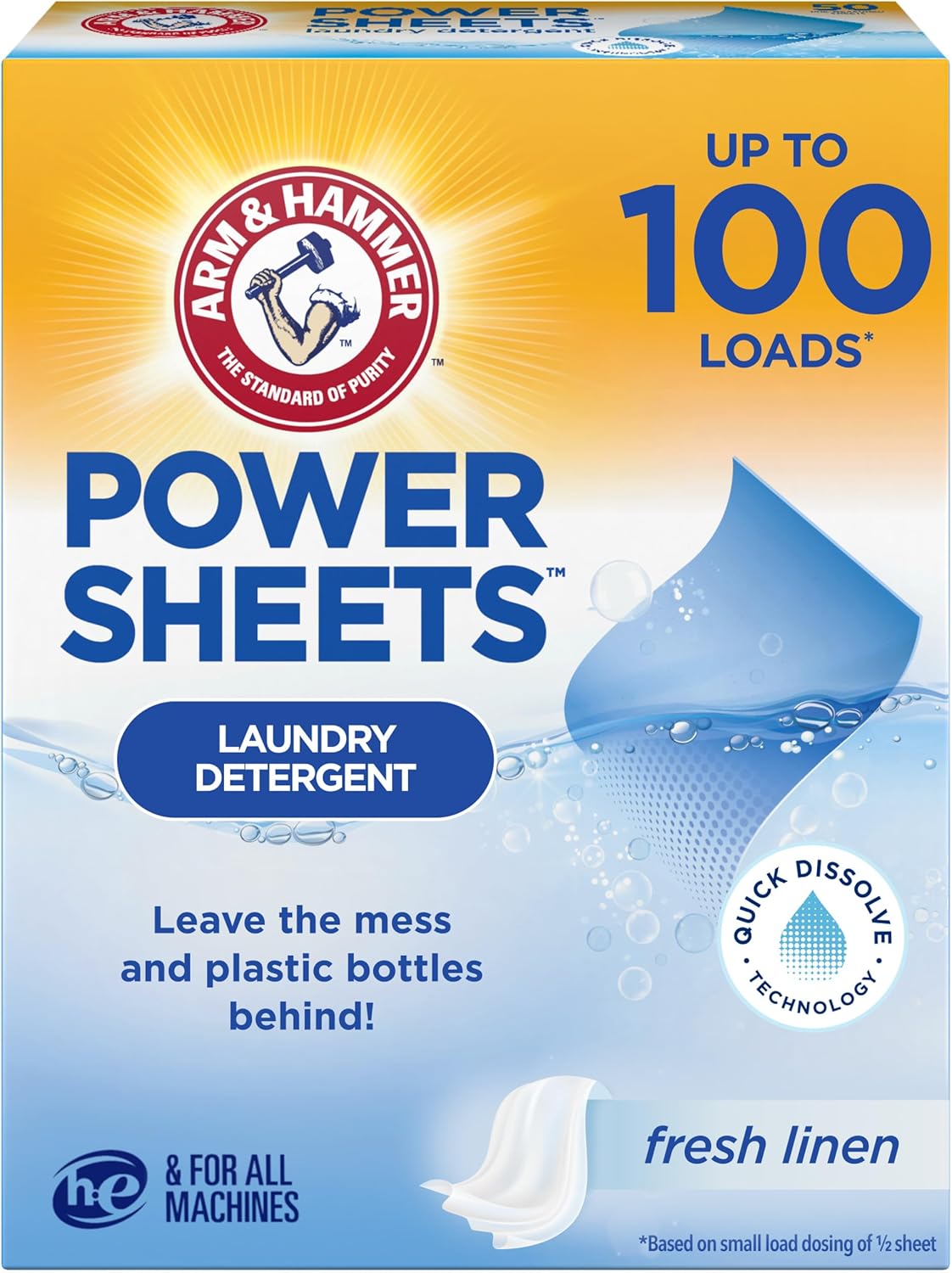 Arm & Hammer Power Sheets Laundry Detergent