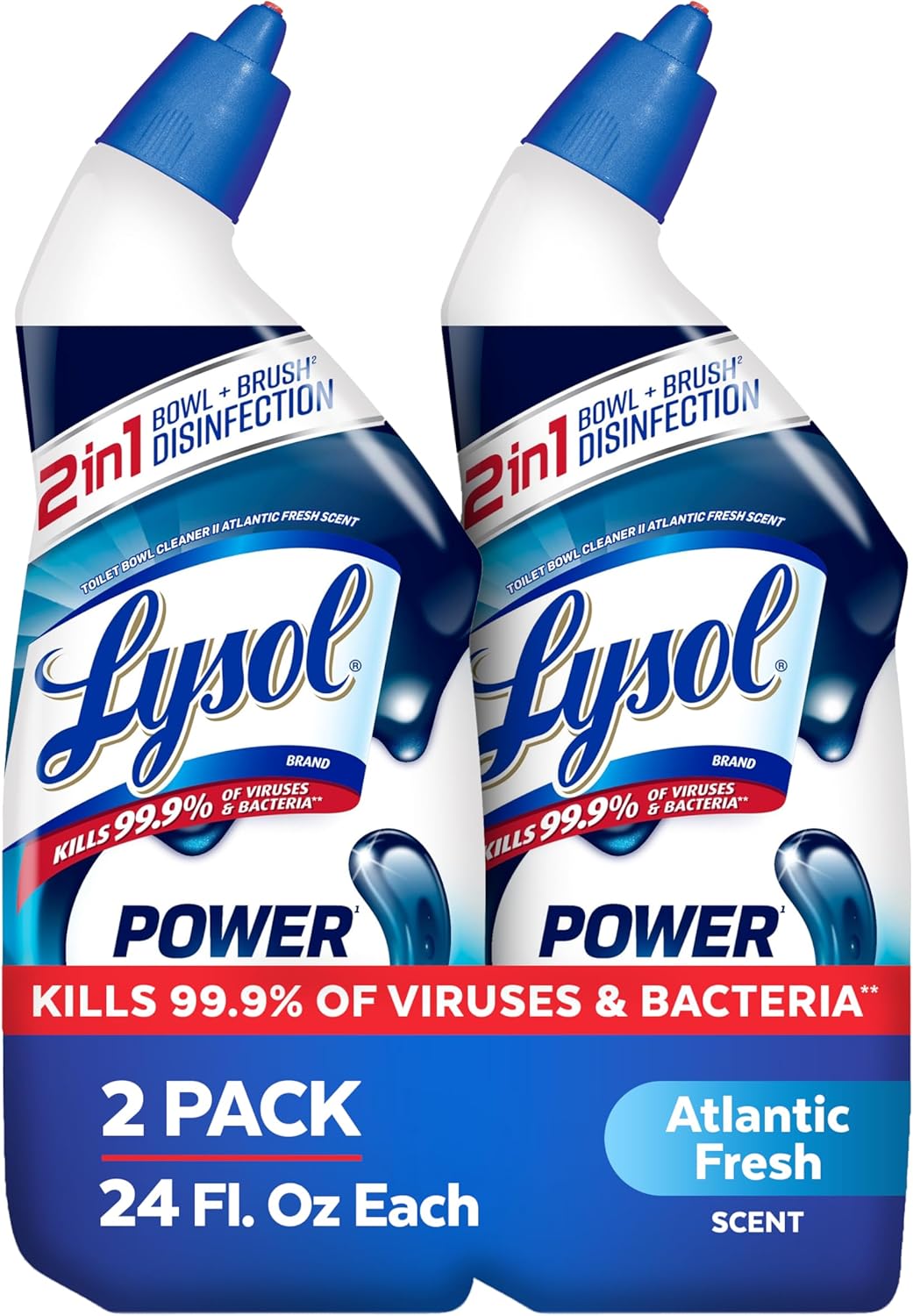 Lysol Toilet Bowl Cleaner, Max Strength - Bleach Free