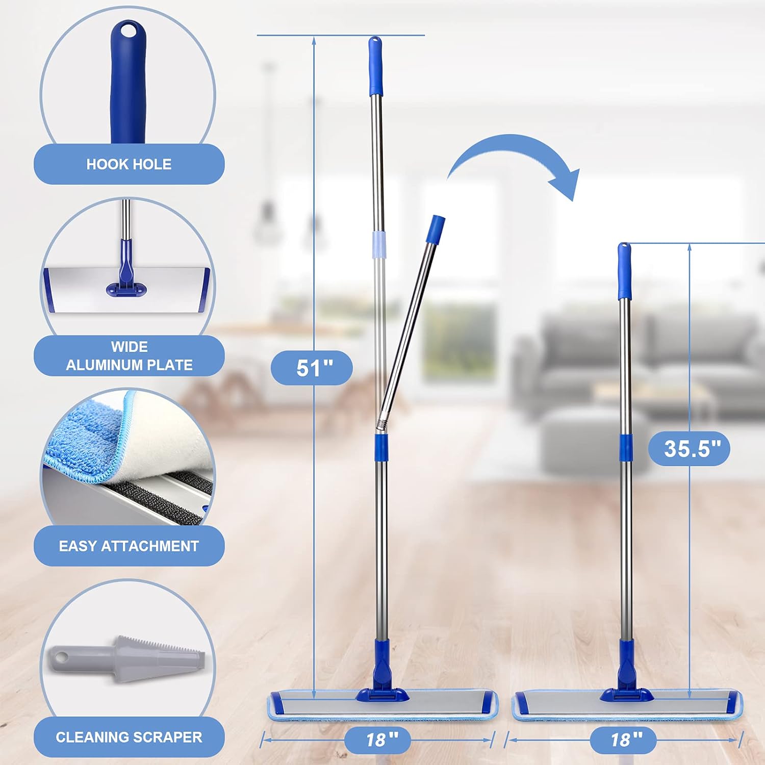 Professional Microfiber Mop
