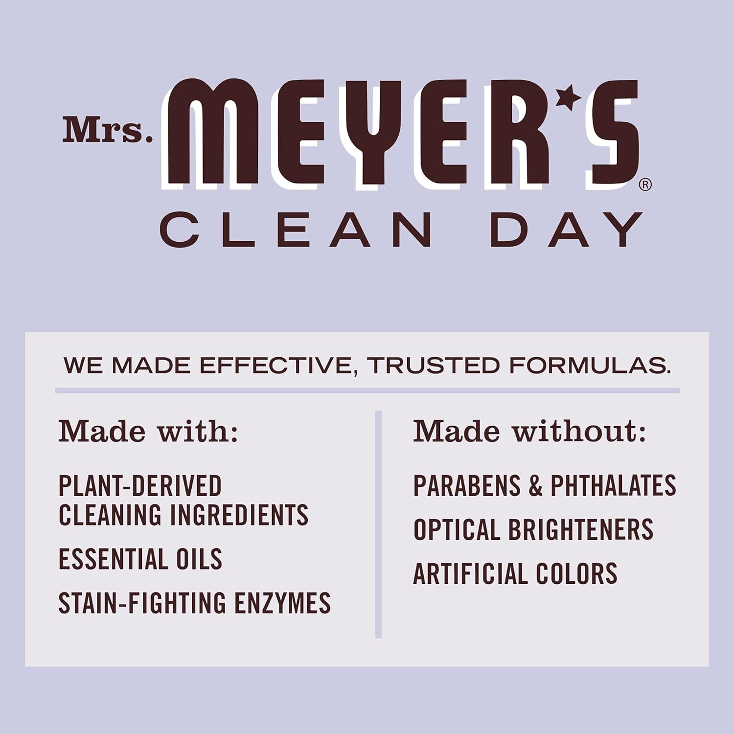 MRS. MEYER'S CLEAN DAY Liquid Laundry Detergent