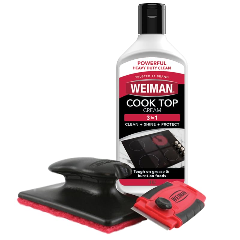 Weiman Cooktop and Stove Top Cleaner Kit