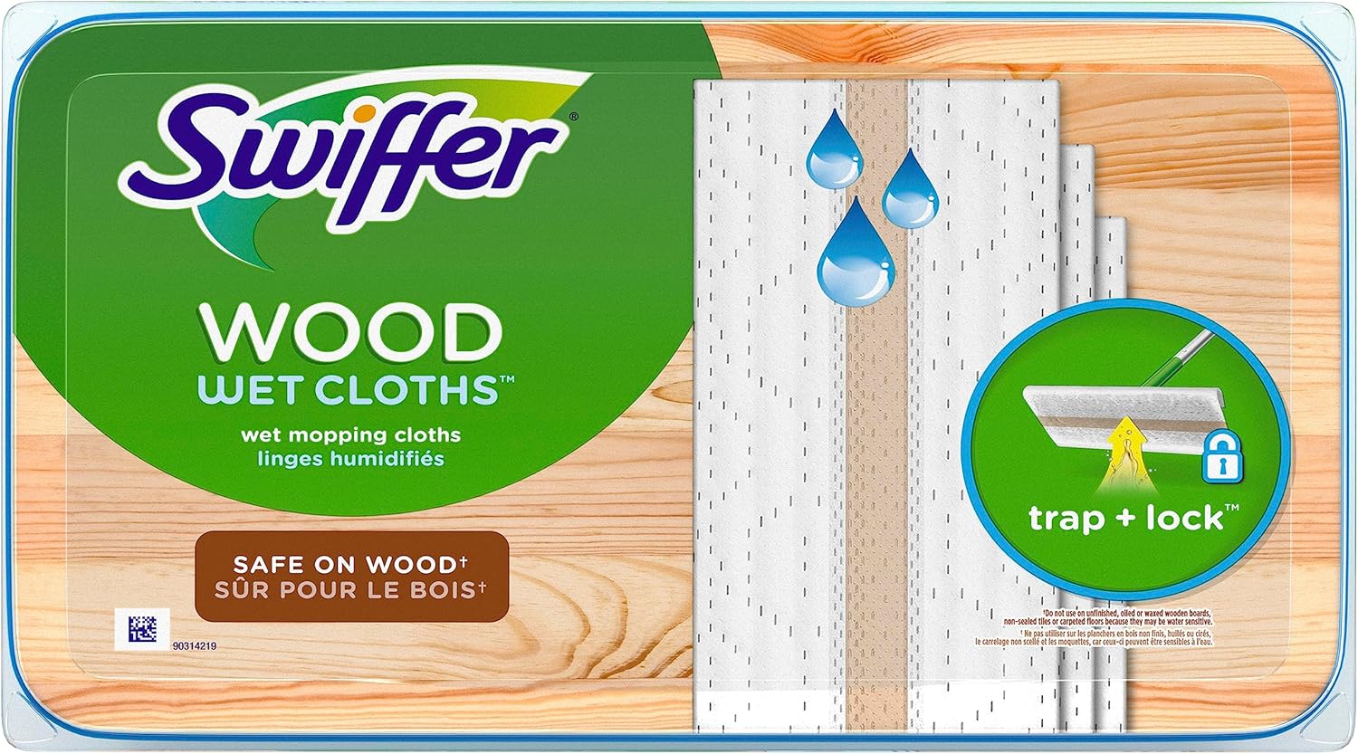 Swiffer Sweeper Wet Wood Floor Mopping cloths