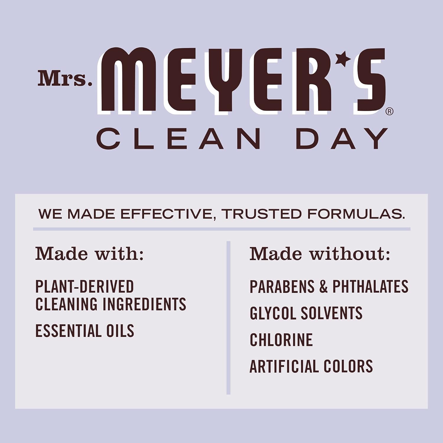 MRS. MEYER'S CLEAN DAY Multi-Surface Cleaner Concentrate