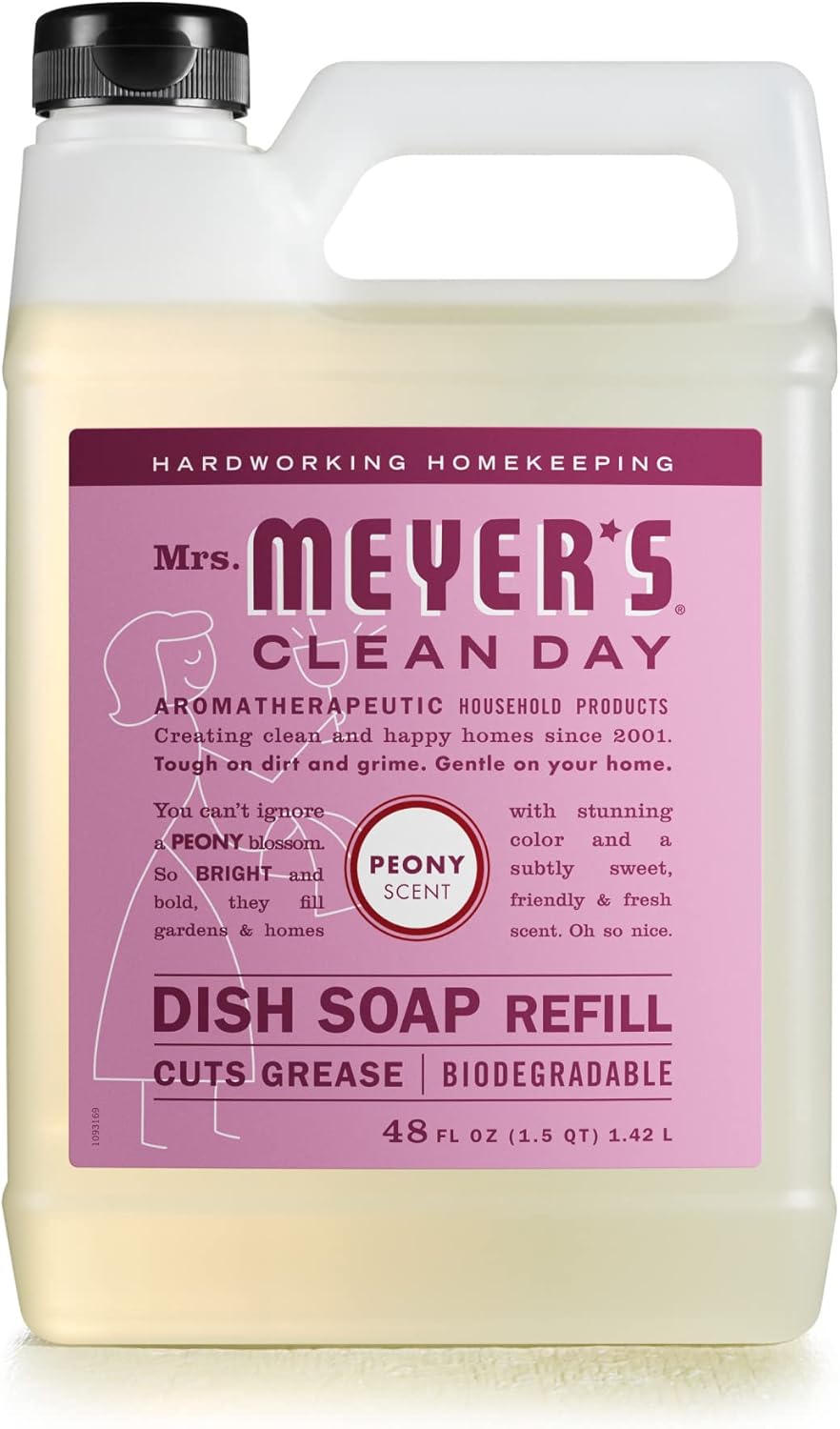 MRS. MEYER'S CLEAN DAY Liquid Dish Soap Refill